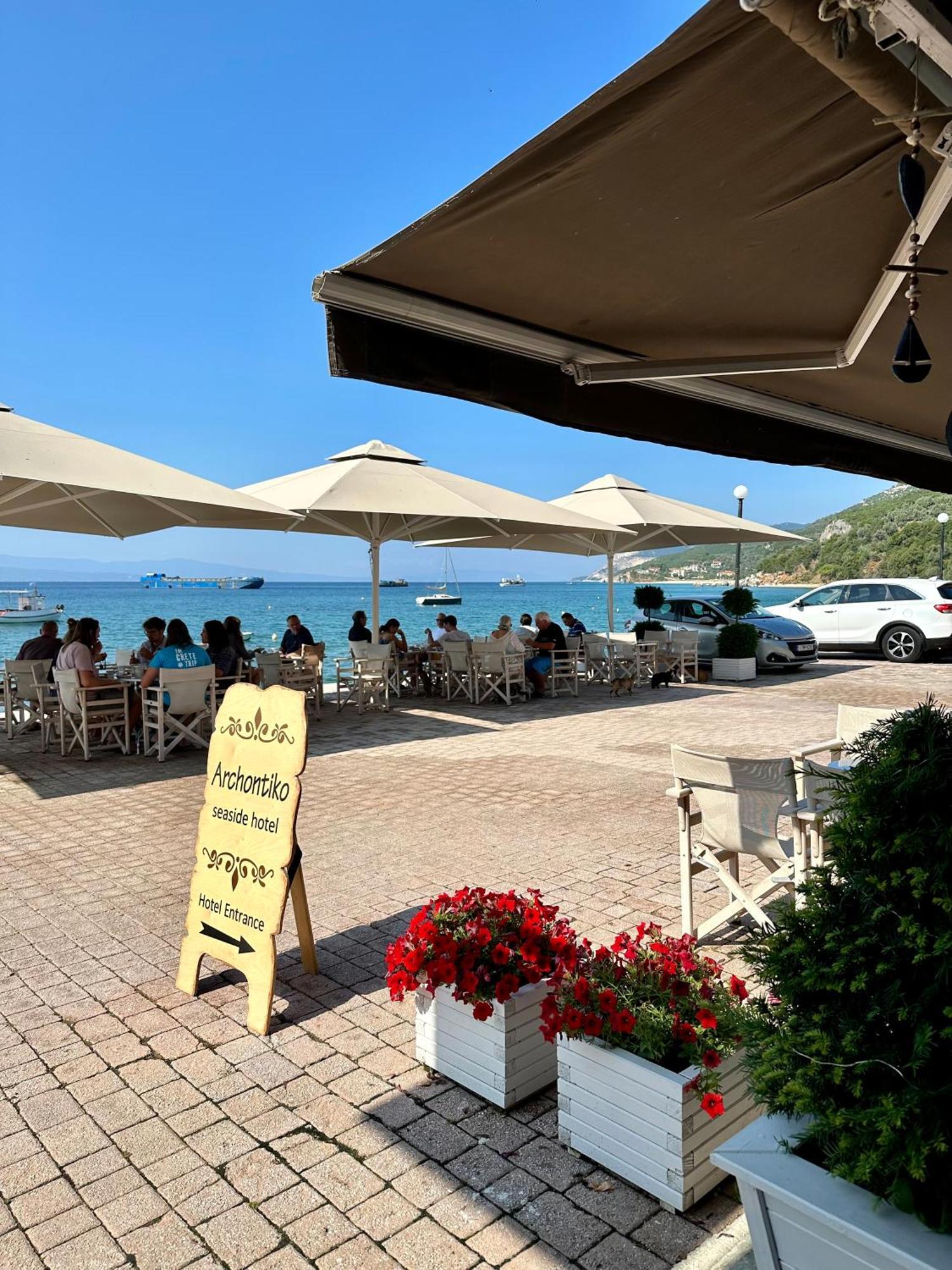 Archontiko Seaside Hotel Platanias  Exteriér fotografie