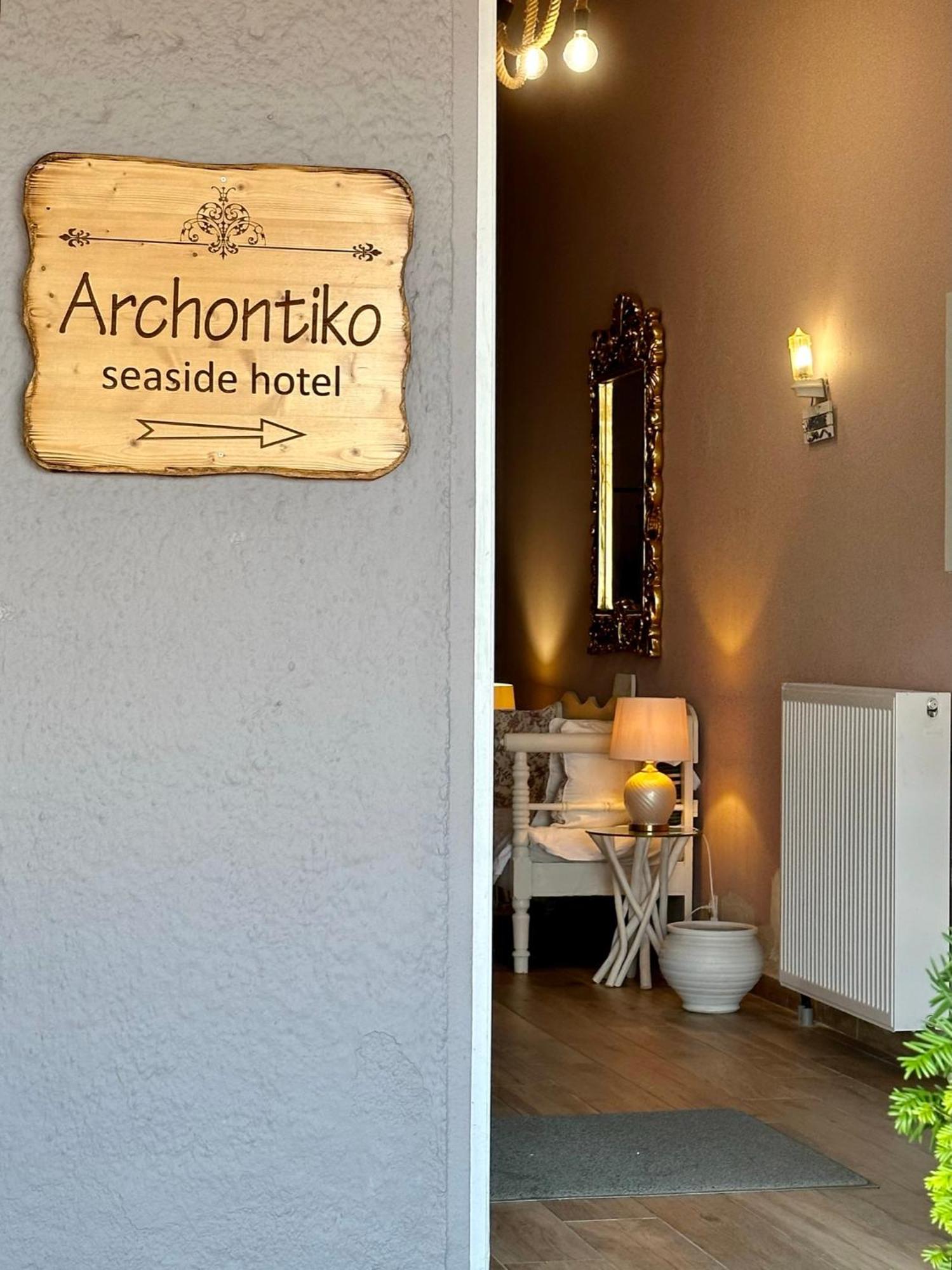 Archontiko Seaside Hotel Platanias  Exteriér fotografie
